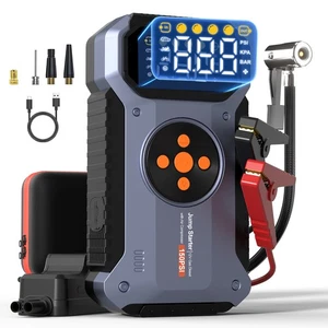 Geeneu Coche Coche Arrancador Jump Starter 8000A Cargador 12V Booster Powerbank - Imagen 1 de 7