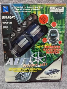 NEW RAY AUTO TUNE-UP 1966 SHELBY GT-350 RC CAR REMOTE CONTROL WATCH - Picture 1 of 5