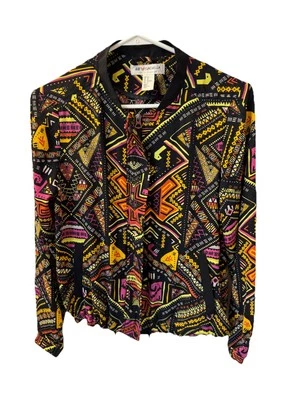 Chaqueta H&M Mujer’s 90’s Talla 10 Coachella Collab Chaqueta Ligera con Cremallera Foto 1 de 4