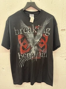 Vintage Breaking Benjamin Shirt Mens Large Black Band Rock Tee Graphic metal alt - Picture 1 of 5