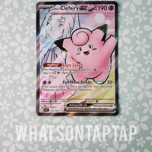 Pokemon Card Lillies Clefairy Ex 173/159 Scarlet Violet Journey Together LP - Picture 1 of 2
