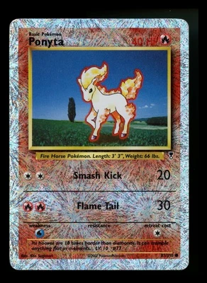 Ponyta 87/110 Legendary Collection 2002 Reverse Holo Pokémon Card TCG - Image 1 of 4