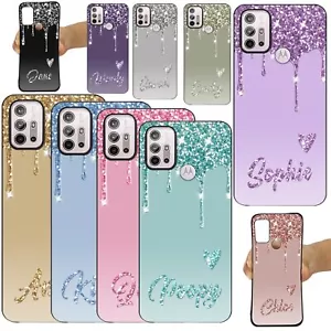 Printed Case For Motorola Moto G54 5G G24 G85 E14 Bling Personalised Phone Cover - Picture 1 of 121