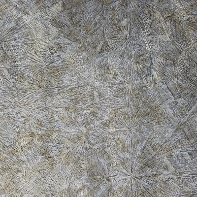 Bronze Brass gray gold metallic Crushed metal textured Industrial Wallpaper roll - Image 1 of 4