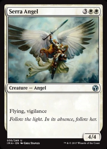 x1 Serra Angel - Iconic Masters - NM - MTG - Image 1 of 1