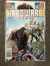 Hardware 14 VF+/NM- newsstand variant UPC barcode Milestone Comics DC 1993
