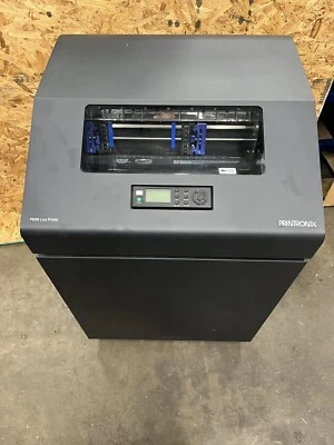 Printronix P8000 Cabinet Line Matrix Printer - Image 1 of 4