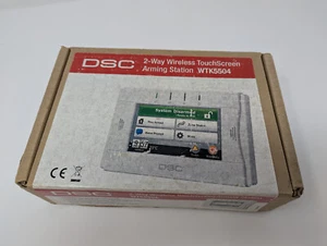 DSC WTK5504 Alarm Wireless Touchscreen Keypad (New - ADT branding) - Picture 1 of 3