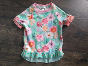 Mädchen Matilda Jane Abenteuer beginnt Reiten auf den Wellen Rash Guard Schwimmen Top Größe 6 - Bild 1 von 8