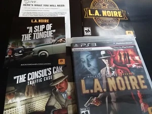 LA Noire Sony PS3 (PlayStation 3) Game- CIB Complete W/ Manual - Picture 1 of 4