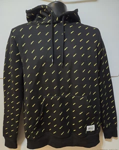Consiracy by WeSc Mens (M) or Women's (L) Vibes Hoodie Black & Yellow Pullover - Picture 1 of 4