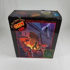 Jigsaw Puzzle Ceaco 550 PC Glow in The Dark Dragon Spell 24 X 18 Inches