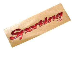 Emblem "Sporting" - Fiat Punto Sporting Neu & Original 46523777 - Bild 1 von 4
