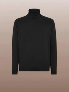 RRD MAGLIONE AMOS COTTON TOURTELNECK - NERO - W24122-10 - Imagen 1 de 1