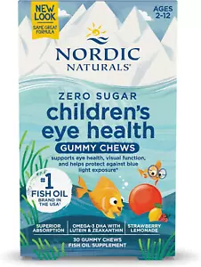 Children’S Eye Health Gummies, Strawberry Lemonade - 30 Gummies for Kids - 48... - Picture 1 of 12