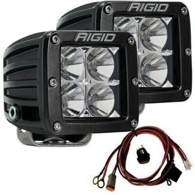 Luces LED de montaje en superficie puntual Rigid Industries 202213 serie D PRO - Par Foto 1 de 3