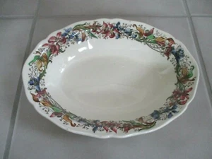 Royal Doulton Tintern D5609 Turkey 9 1/2" Oval Vegetable Bowl England - Picture 1 of 4