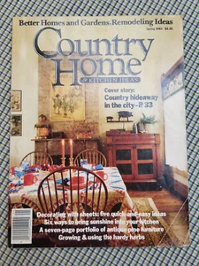 Vintage Spring 1982 Country Home Better Homes & Gardens Kitchen Ideas - Imagen 1 de 4