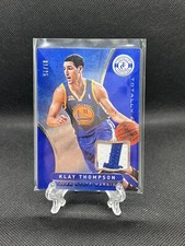 2012-13 Totally Certified Klay Thompson #93 Blue Prime Patch # 1/25 GU 2 Color