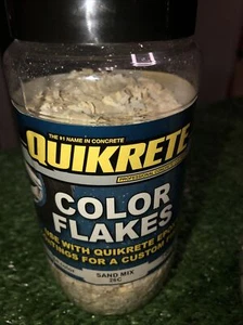 QUIKRETE Color Flakes, 7oz, Use W/Epoxy Floor Coating Color-Sand Mix - Picture 1 of 5