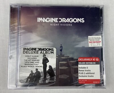 Новый IMAGINE DRAGONS CD Night Visions TARGET Deluxe Edition + 7 БОНУС-ТРЕКОВ - Изображение 1 из 4