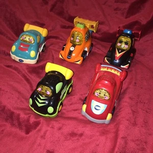 V-Tech Toot Toot Drivers Race Car Vehicle Bundle x 5 Lights and Sounds Tested - Picture 1 of 7