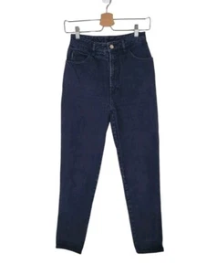 Gebrauchte Vintage Y2K Bongo 7 Dark Wash High Rise Mom Tapered Jeans Damen - Bild 1 von 16