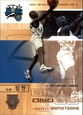 2002-03 Fleer Hot Shots Hot Hands Card #120 Darrell Armstrong/Mike Miller/199