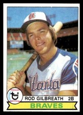 1979 Topps #572 Rod Gilbreath Atlanta Braves Baseball card