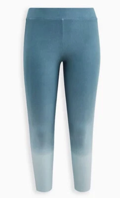 Legging Torrid para mujer talla XL 1X 14-16 platino forrado de lana tinte azul nuevo Foto 1 de 4