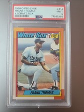 1990 O-Pee-Chee OPC Frank Thomas RC PSA 9