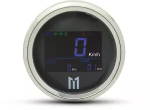 Motorcycle GPS Speedometer 52mm Diameter with MPH and KPH plus Display Lights - Picture 1 of 7