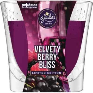 NEW (3 Pack) Glade Candle Limited Edition Velvety Berry Bliss 3.4 oz each - Picture 1 of 1
