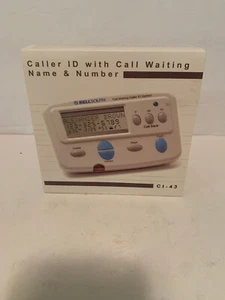 Identificador de llamadas Bell South C1-43 con nombre y número de llamada en espera - Imagen 1 de 6