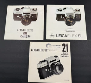 1968-71 Leica Flex SL Brochures.....3 Items - Picture 1 of 8