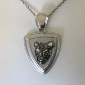 REGGISENO COLLEZIONE EFFY Ciondolo Diamante Bianco Argento 0,08 CT con Catena Nuovo con Etichette - Foto 1 di 9