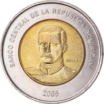 2005 Dominican Republic 10 Pesos Coin Republica Dominicana Moneda Banco Central - Image 1 of 4