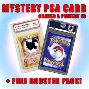 Pokémon Mystery Box JAP PSA 10 + FREE BOOSTER PACK - Imagen 1 de 2
