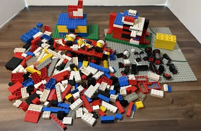 Lego 300+ Piece Parts Lot Bulk Police Windows Wheels Blocks - Image 1 of 4