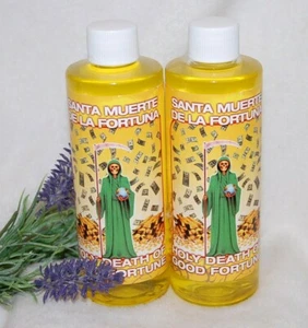 Holy Death Of Good Fortune Spiritual Water, 8oz, (1) Luck, Santeria, Hoodoo - Picture 1 of 6