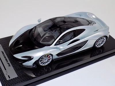 1/18 Tecnomodel Mclaren P1 IN Ghiaccio Argento Con Nero Cappuccio #01 Di 10 - Immagine 1 di 4