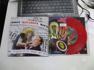 Iron Maiden - Out of the silent planet RED Vinyl Ltd + Quick or be Dead singles - Picture 1 of 1