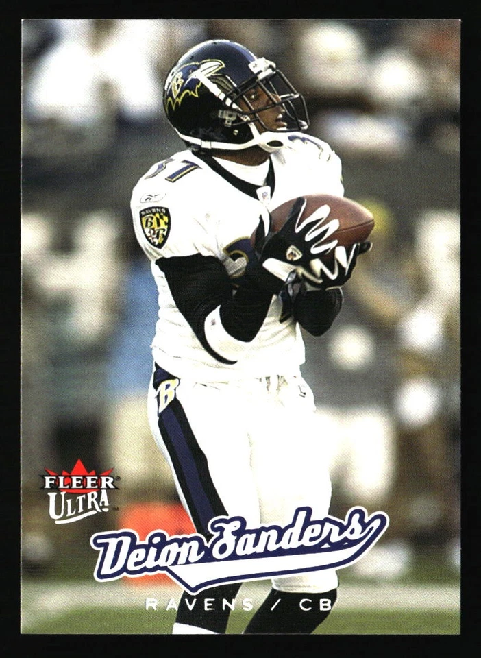 Deion Sanders Football Cards - You Pick Dallas Cowboys Falcons Ravens 49ers Pt 4 - Image 1 of 1