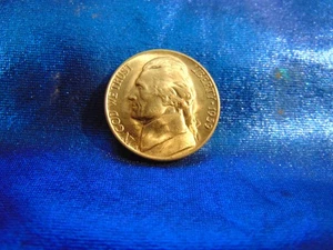 1939-D 5c JEFFERSON NICKEL - REVERSE OF 1938 - GEM BRILLIANT UNCIRCULATED KEY - Picture 1 of 10