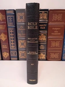 Holy Bible Red Letter Concordance Scofield Study System KJV Oxford 291RL - Picture 1 of 6