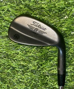 Titleist Vokey SM7 Jet Black Gap Wedge GW 50* 8 Bounce F-Grind Wedge Mens RH - Picture 1 of 5