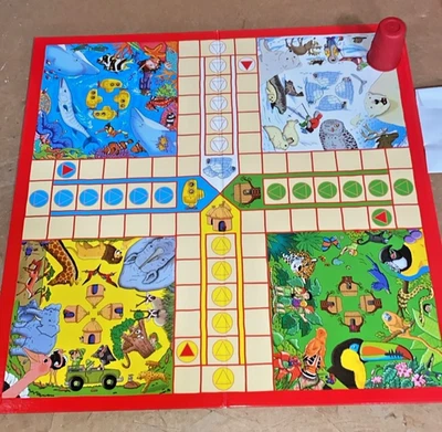 Galt Toys Snakes & Ladders and Ludo Classic Board Game Ages 3 Years Plus New - Image 1 of 4