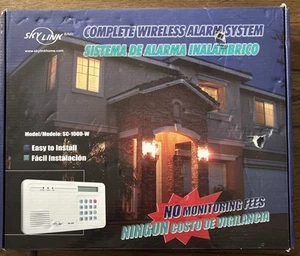 SKYLINK NEW Complete Wireless Alarm System Model SC-1000W Home Security System - Picture 1 of 10
