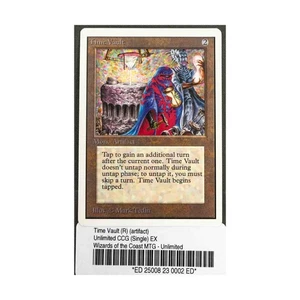 WOTC MtG Unlimited Time Vault (R) EX - Picture 1 of 2