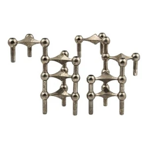 Candeliere Mid Century Moderno Design Dansk Metallo Acciaio Vintage mcm gyuh - Foto 1 di 12